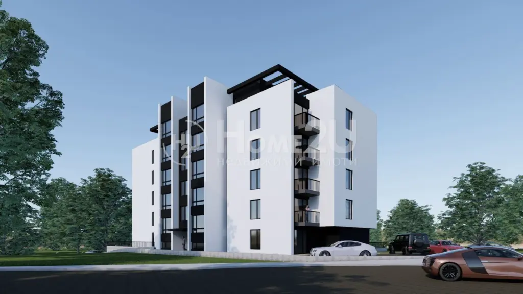 Съвременна жилищна сграда, разположена в Младост 4, предлагана само от Home2U